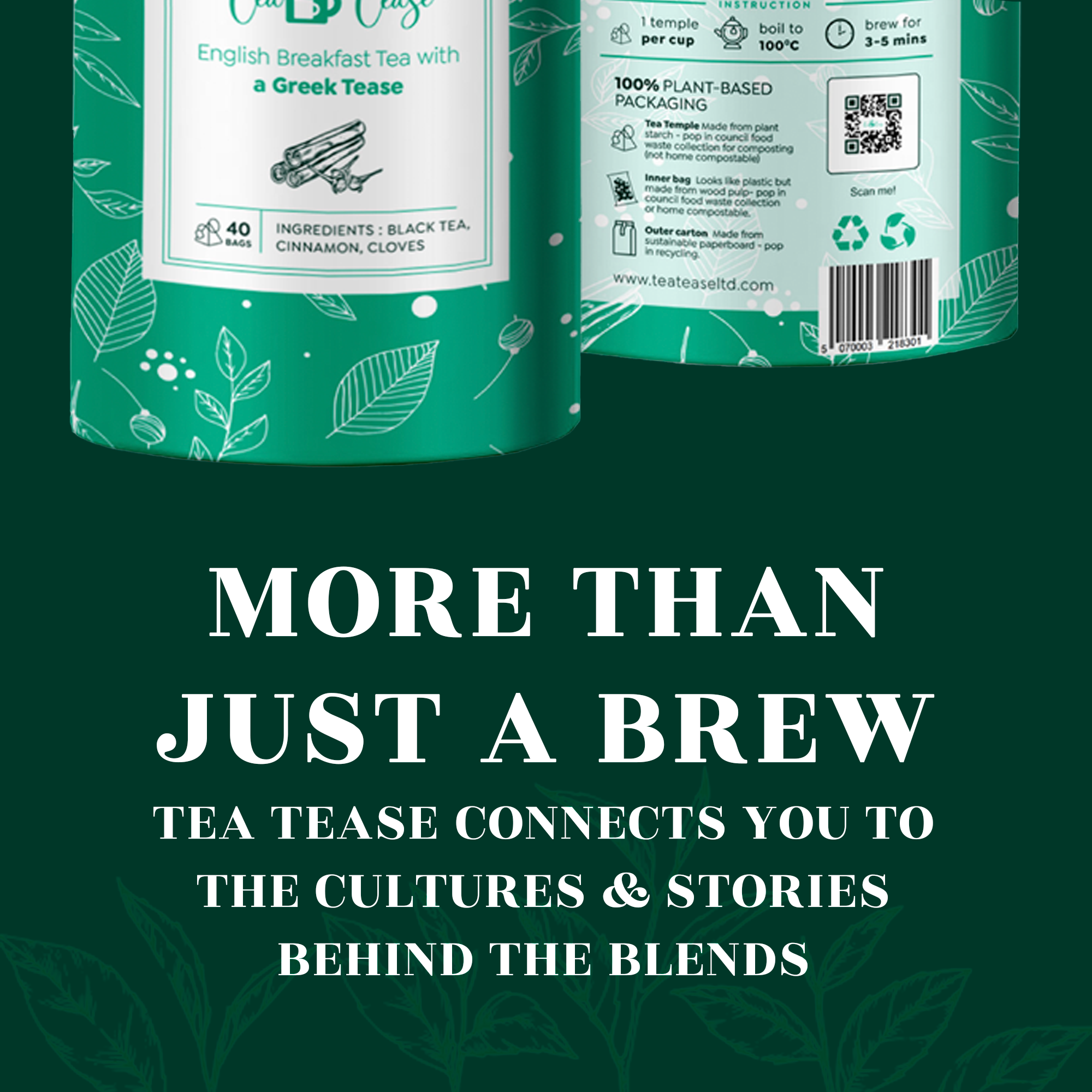 Tea Tease connects you to the cultures and stories behind the blends